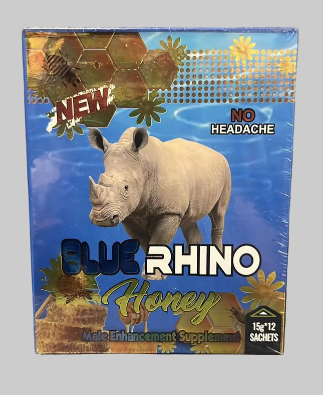 BLUE RHINO HONEY 12pzas