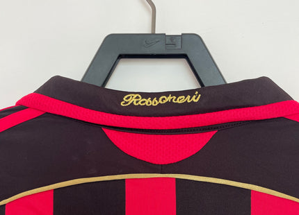 JERSEY MANGA LARGA AC MILAN