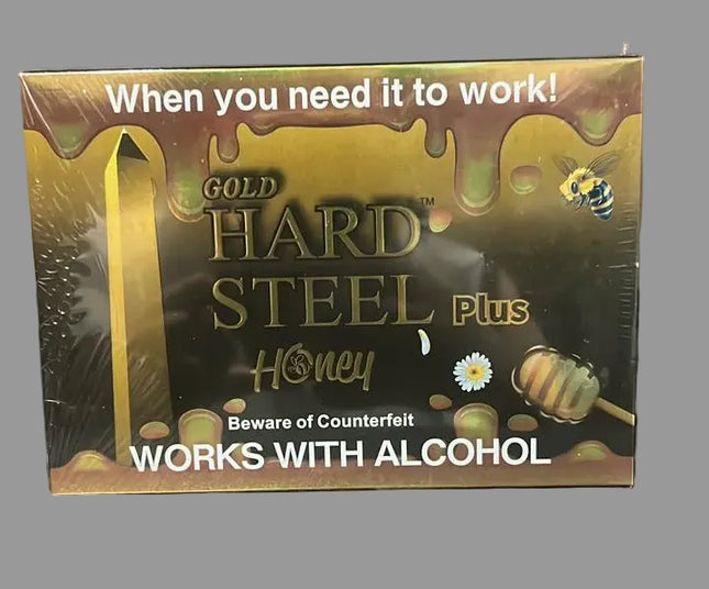 GOLD HARD STEEL HONEY PLUS 12pzas
