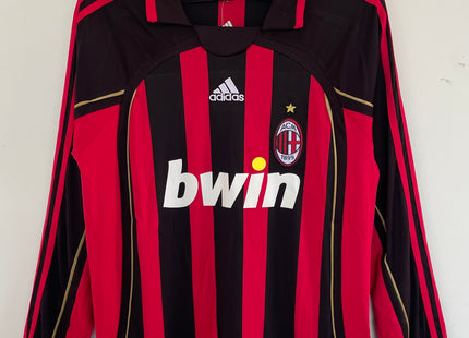 JERSEY MANGA LARGA AC MILAN