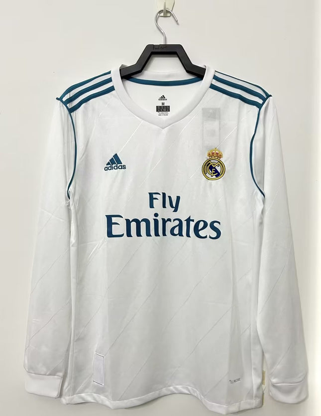 JERSEY MANGA LARGA REAL MADRID 2017/18
