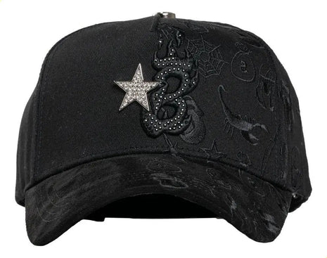 GORRA BARBAS HATS "B STAR GRAFFITI"