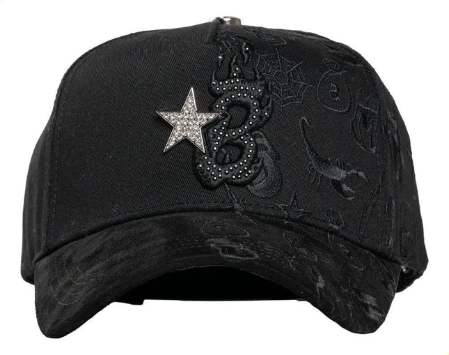 GORRA BARBAS HATS "B STAR GRAFFITI"