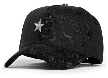 GORRA BARBAS HATS "B STAR GRAFFITI"