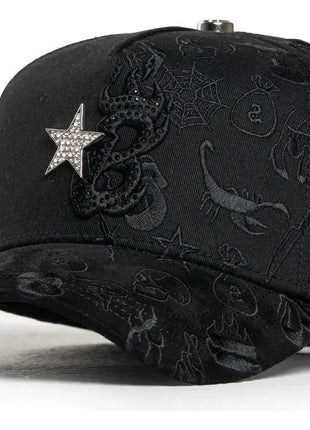 GORRA BARBAS HATS "B STAR GRAFFITI"
