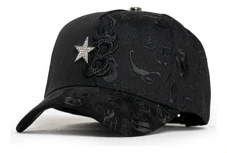 GORRA BARBAS HATS "B STAR GRAFFITI"