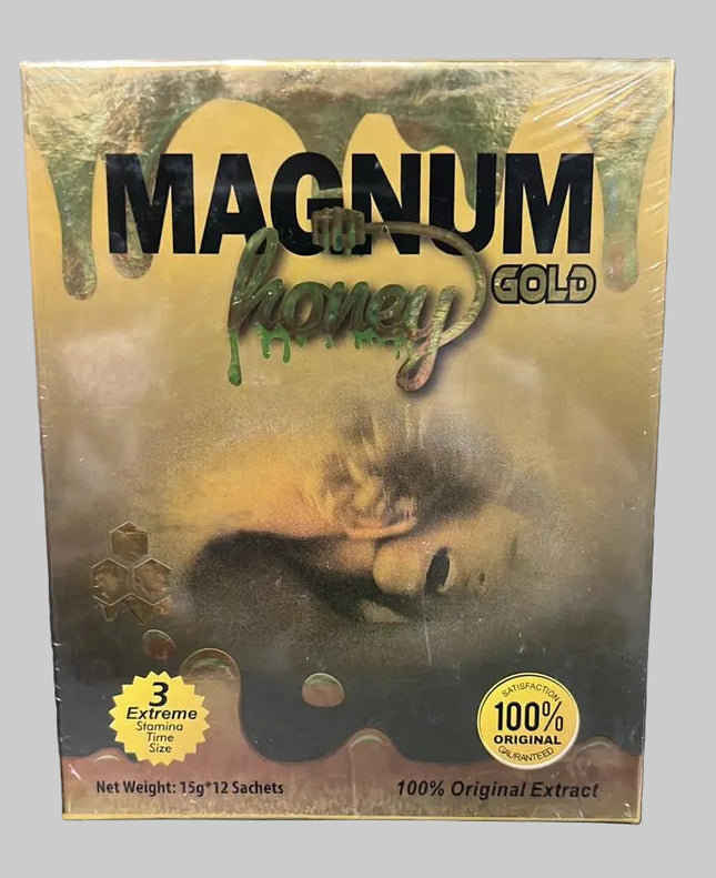 MAGNUM GOLD HONEY 12pzas