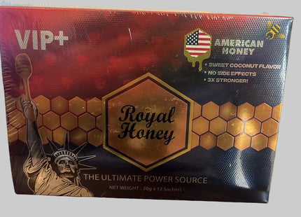 ROYAL HONEY VIP+ AMERICAN HONEY 12pzas